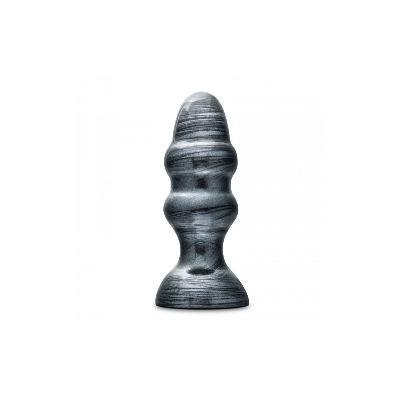 Jet Stealth Carbon Metallic Black Anal Plug 16 cm