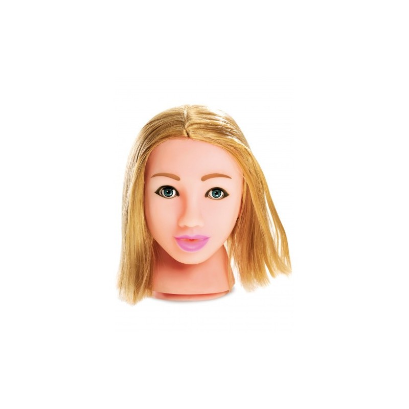 Ομοίωμα Γυναικείου Κεφαλιού για στοματικό Fuck My Face Blonde