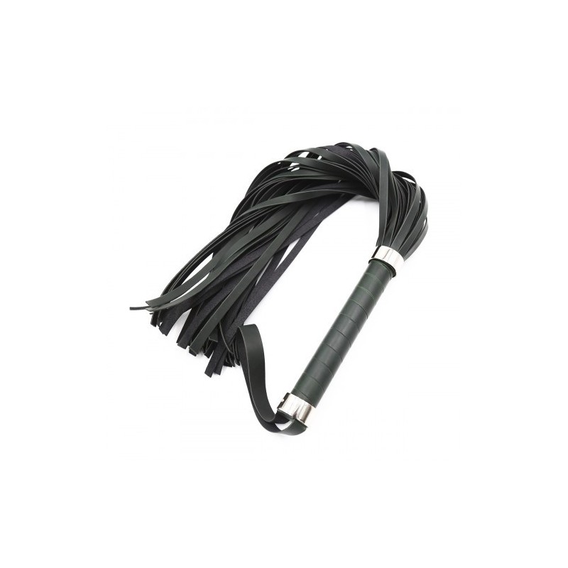 Δερμάτινο Μαύρο Μαστίγιο Gladiator Naughty Toys 63 εκ