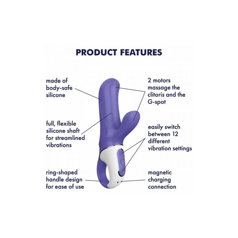 Δονητής Satisfyer Magic Bunny 18 εκ