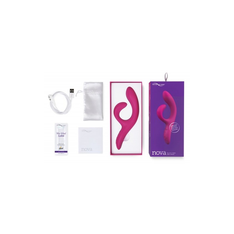 Δονητής τύπου κουνέλι We-Vibe Nova 2 με τηλεχειριζόμενη App εφαρμογή