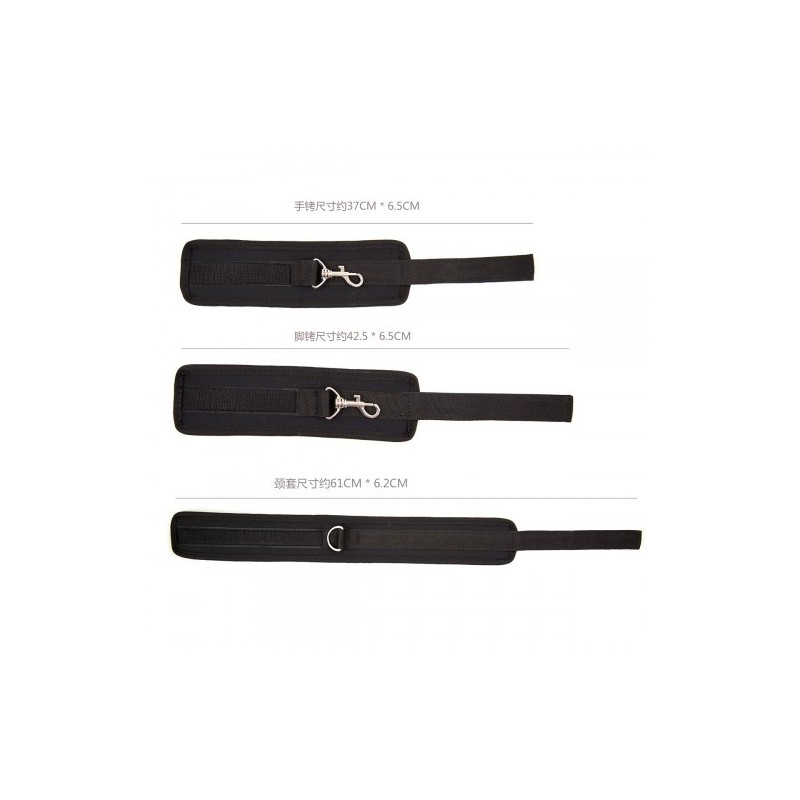 Spreader Bar with Neoprene detachable Collar with wrist