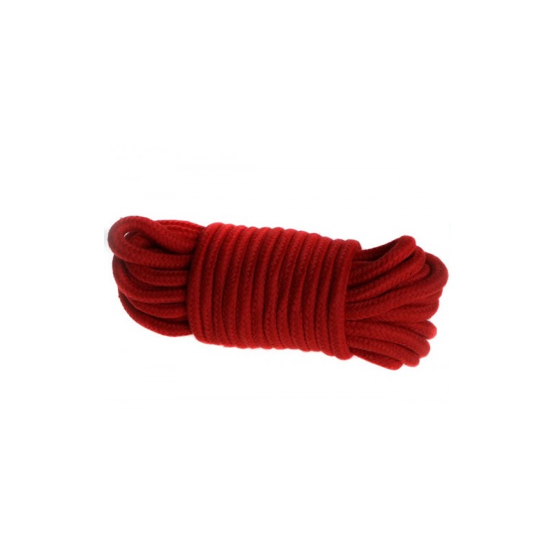 Naughty Toys ΚΟΚΚΙΝΟ Βαμβακερό BDSM Σχοινί 20 ΜΕΤΡΑ