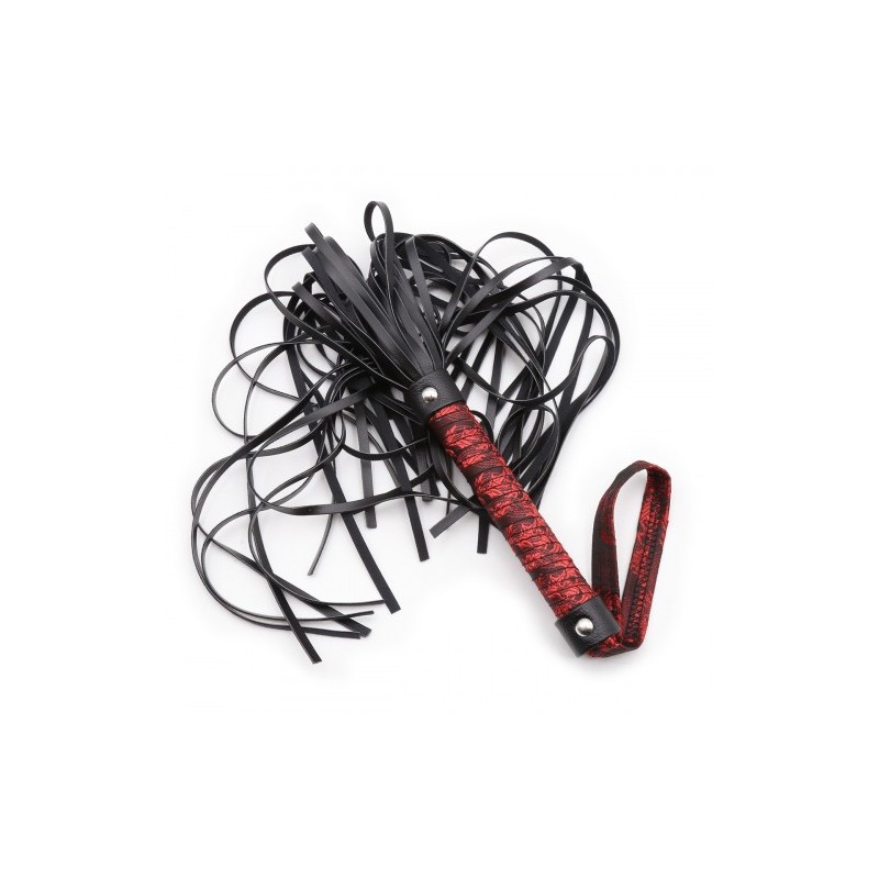 Six Piece Red Satin Bondage Set for Women