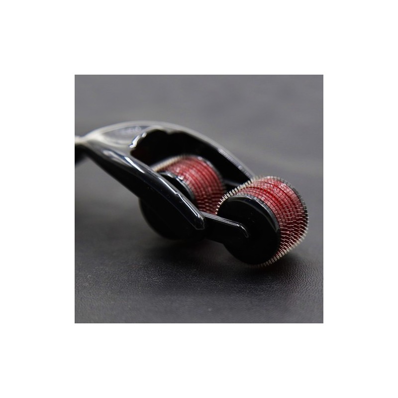 Διπλός Φετίχ τροχός καρφιά τύπου Wartenberg Κόκκινο Μαύρο