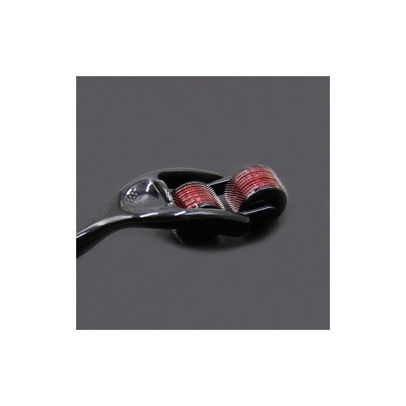 Διπλός Φετίχ τροχός καρφιά τύπου Wartenberg Κόκκινο Μαύρο