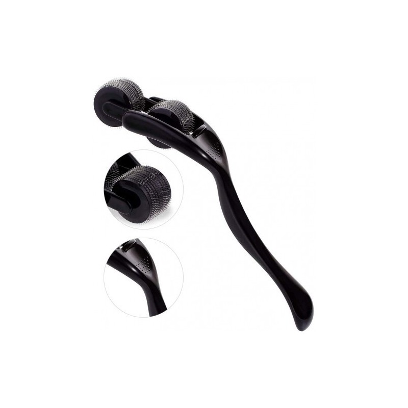 Διπλός Φετίχ τροχός καρφιά τύπου Wartenberg Μαύρο