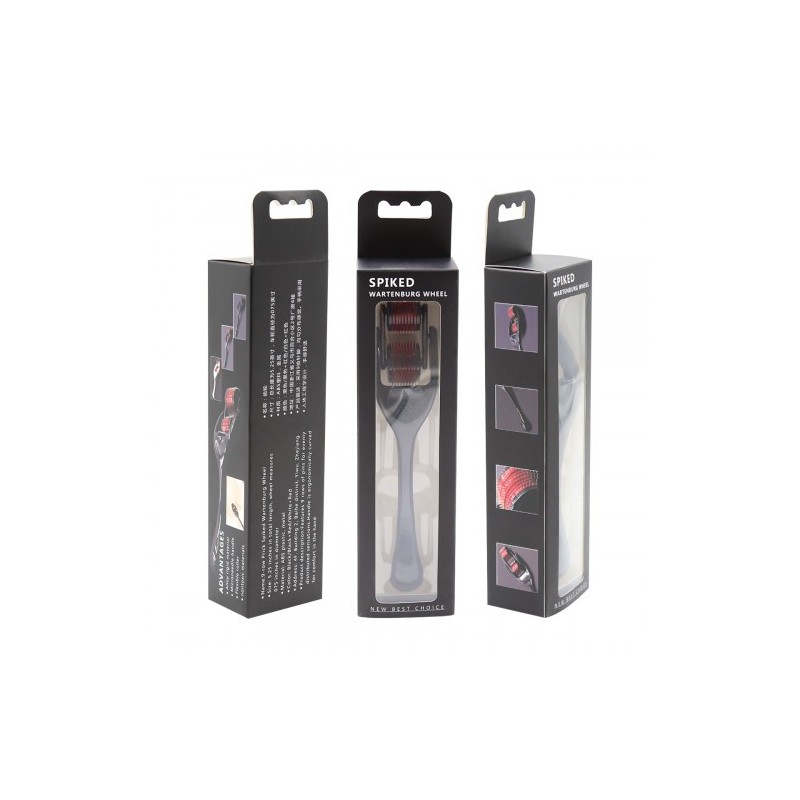 Διπλός Φετίχ τροχός καρφιά τύπου Wartenberg Μαύρο