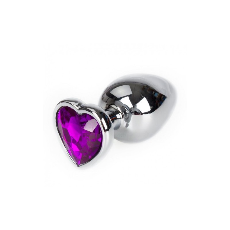 ΜΕΓΑΛΗ Σφήνα με σχήμα Καρδιάς Βαθύ Μωβ 9εκ