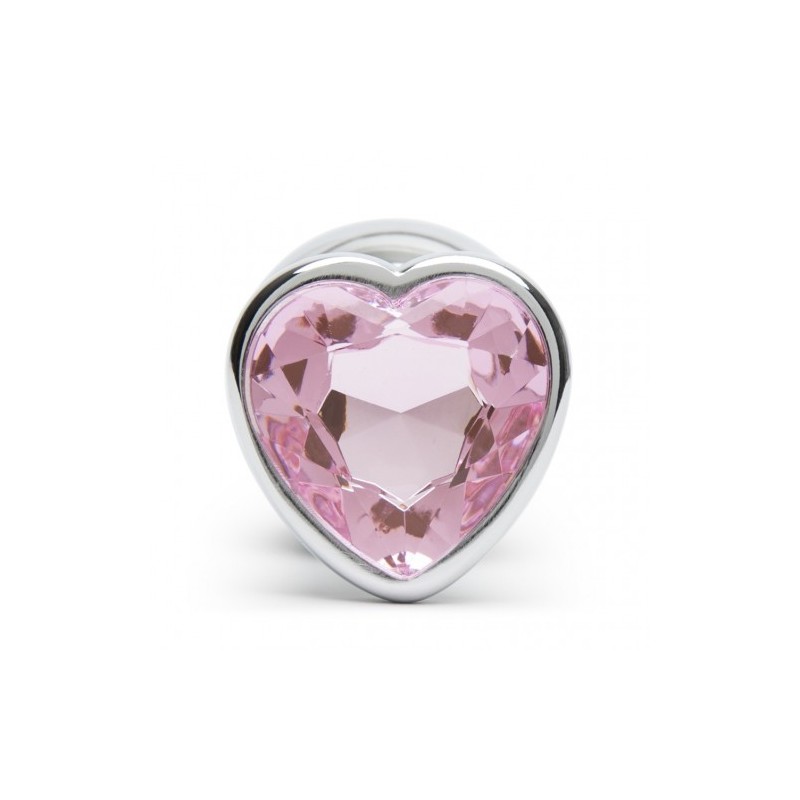 ΜΕΓΑΛΗ Σφήνα με σχήμα Καρδιάς Φανταχτερό ΡΟΖ 9εκ