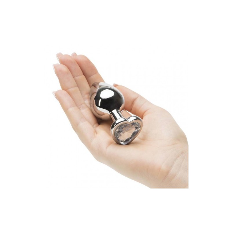 ΜΙΚΡΗ Σφήνα με σχήμα Καρδιάς διαφανές Κρύσταλλο 7εκ