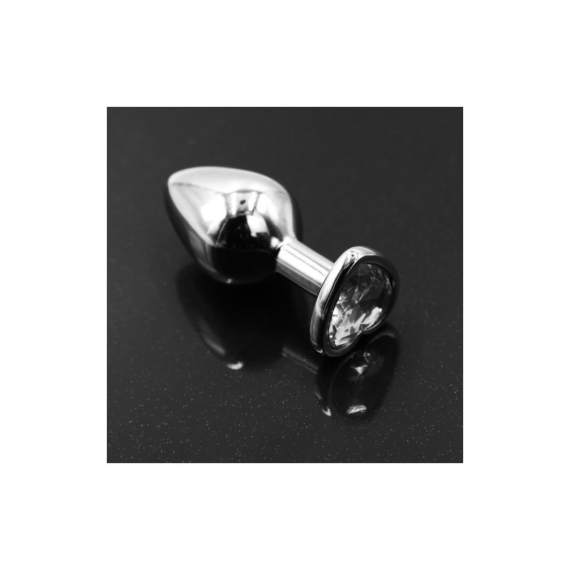 ΜΙΚΡΗ Σφήνα με σχήμα Καρδιάς διαφανές Κρύσταλλο 7εκ