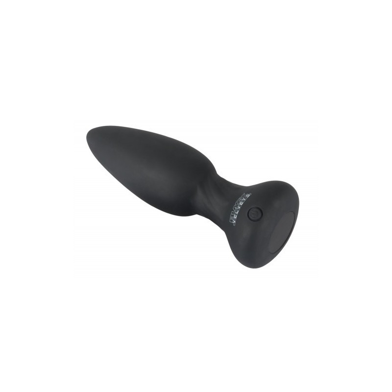 Black Velvets Remote Controlled Vibrating Butt Plug 14cm