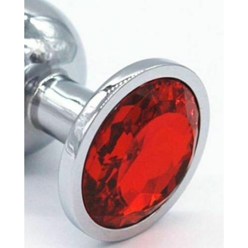 ΜΕΓΑΛΗ Μεταλλική Σφήνα μέ ΚΟΚΚΙΝΟ διαμαντάκι 9 εκ