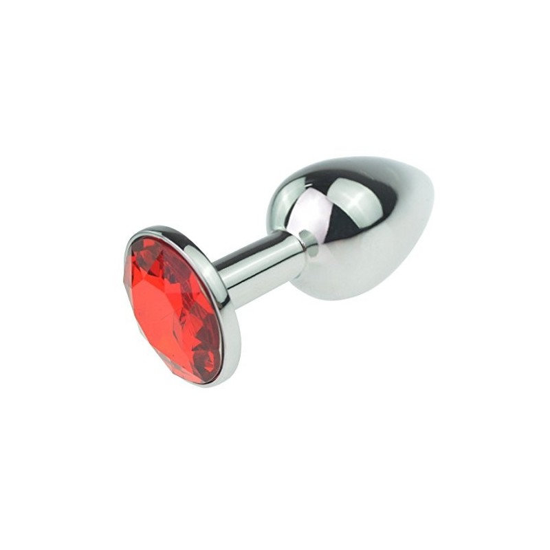 ΜΕΓΑΛΗ Μεταλλική Σφήνα μέ ΚΟΚΚΙΝΟ διαμαντάκι 9 εκ