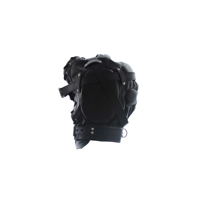 Lockdown Bdsm Bondage leather Hood