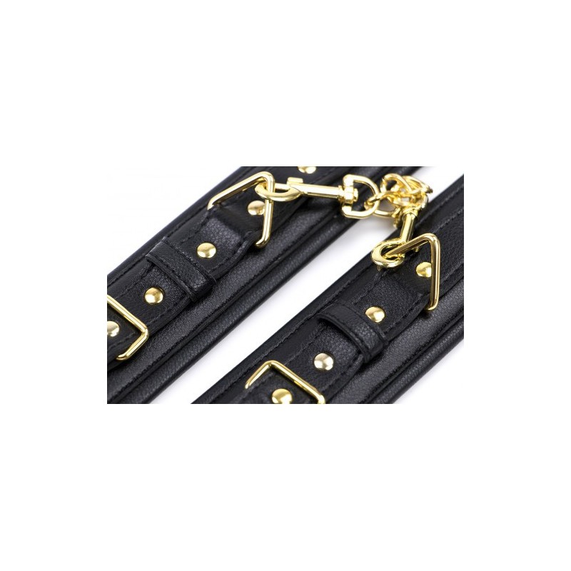 Ασορτί Σετ Μαύρα δεσμά Χεριών Ποδιών