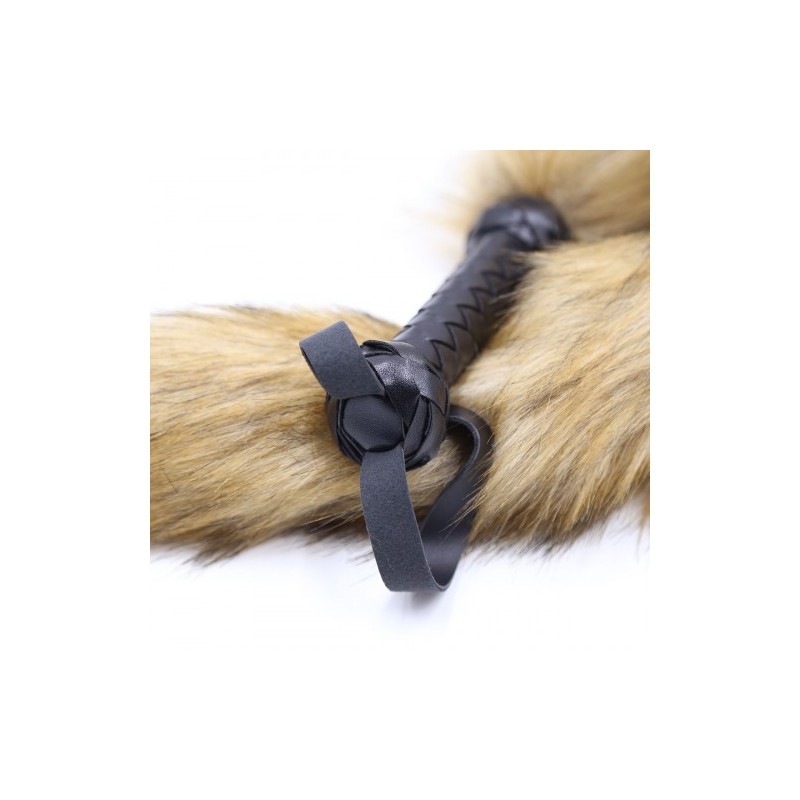 Αισθησιακό μαστίγιο με Ουρά Αλεπούς 60 cm