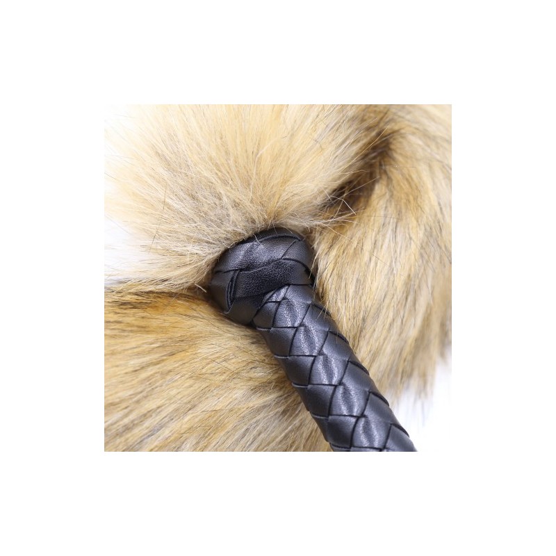 Αισθησιακό μαστίγιο με Ουρά Αλεπούς 60 cm