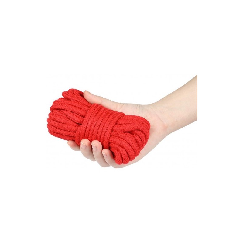 ΚΟΚΚΙΝΟ Βαμβακερό BDSM Σχοινί 5 ΜΕΤΡΑ