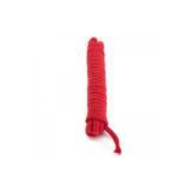 ΚΟΚΚΙΝΟ Βαμβακερό BDSM Σχοινί 5 ΜΕΤΡΑ