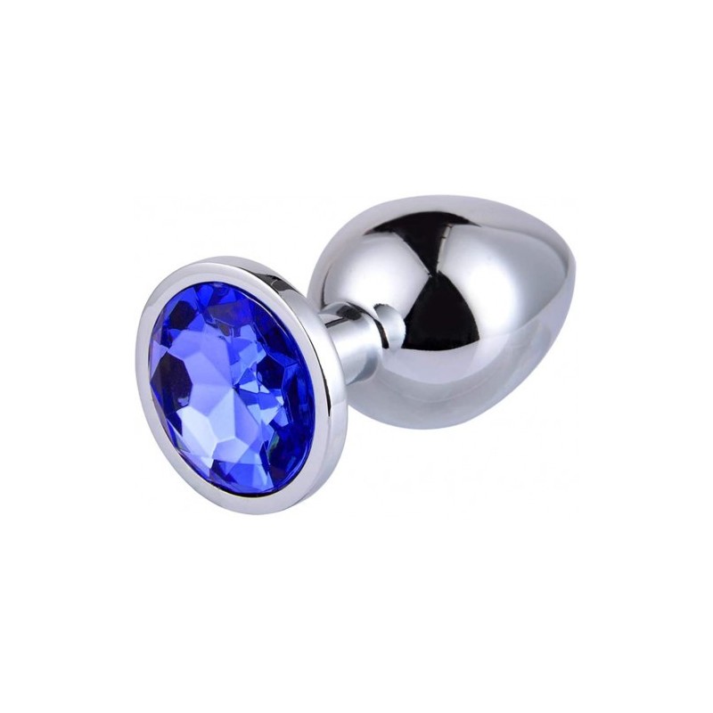 ΜΙΚΡΗ πρωκτική Σφήνα Αλουμινίου μέ ΜΠΛΕ κόσμημα