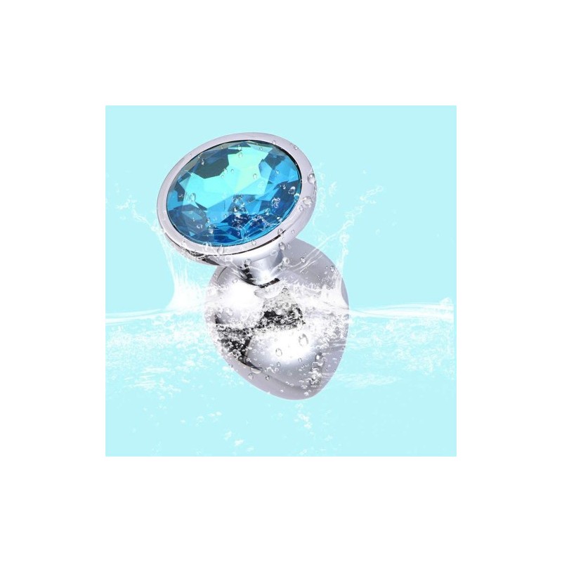 ΜΕΤΡΙΑ Πρωκτική Σφήνα Αλουμινίου μέ ΤΥΡΚΟΥΑΖ πετράδι