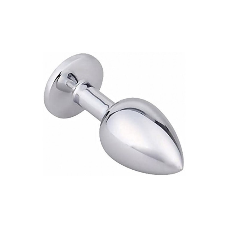 ΜΕΓΑΛΗ Πρωκτική Σφήνα Αλουμινίου μέ Ρόζ Πετράδι