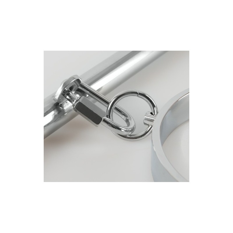 Σετ Φετιχιστικά Ατσάλινα Δεσμά Κολλάρο Χειροπέδες Bad Kitty