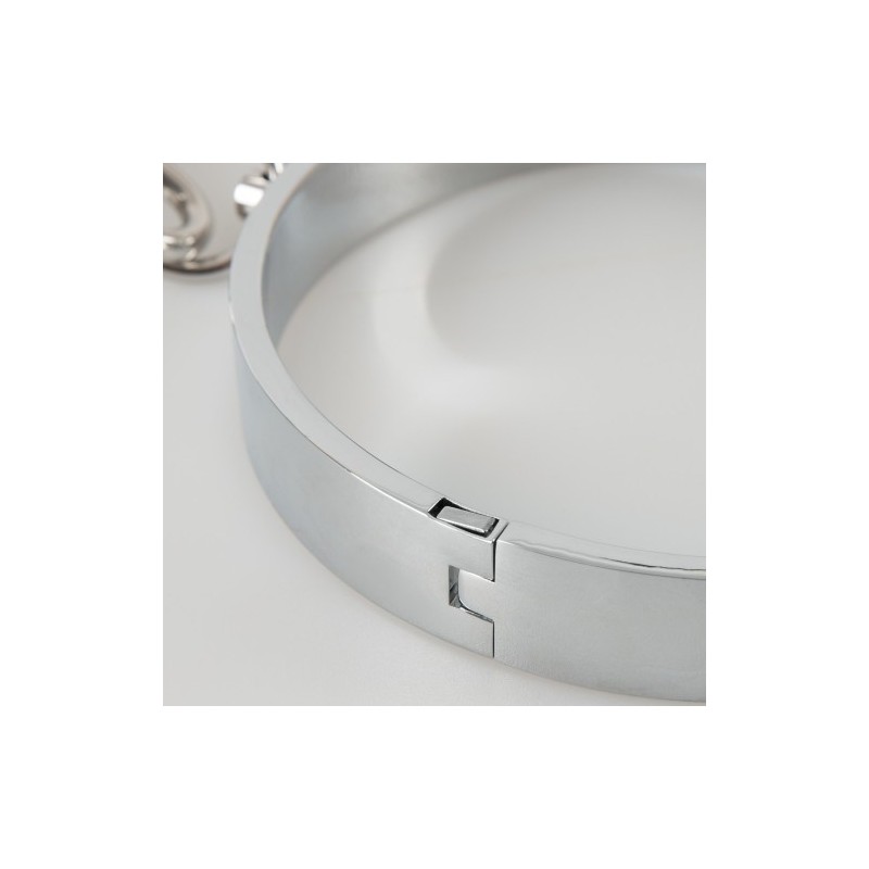 Σετ Φετιχιστικά Ατσάλινα Δεσμά Κολλάρο Χειροπέδες Bad Kitty