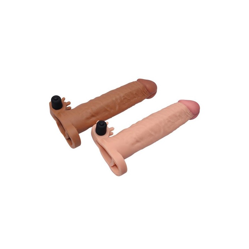 Pleasure X-tender-Vibrating Penis Sleeve