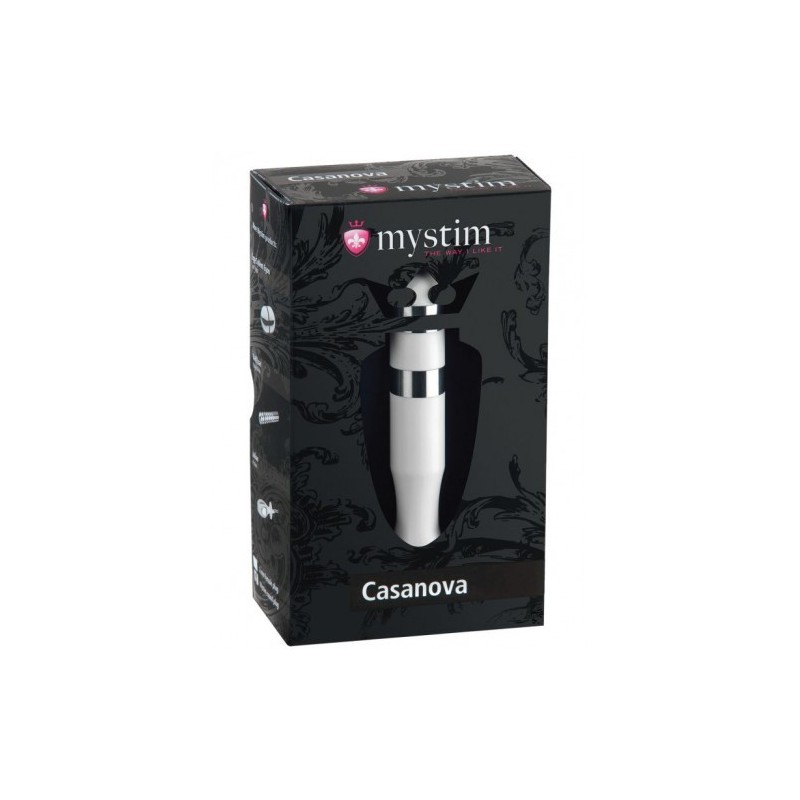 Κολπικός Πρωκτικός δονητής ηλεκτροδιέγερσης Mystim Casanova Unisex Dildo