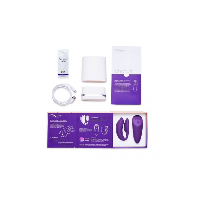 Δονητής ζευγαριών We-Vibe Chorus Μώβ