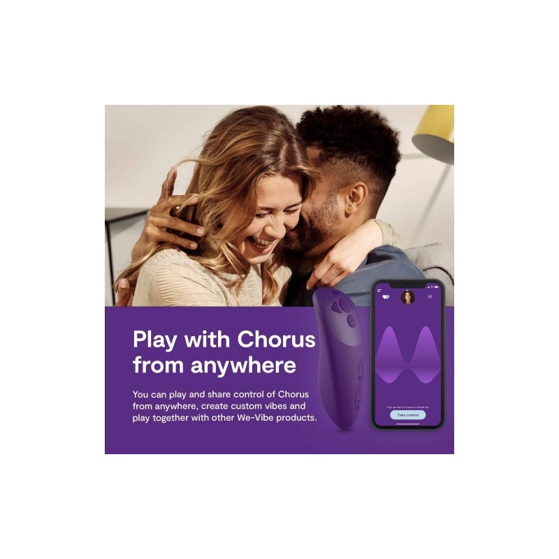 Δονητής ζευγαριών We-Vibe Chorus Μώβ