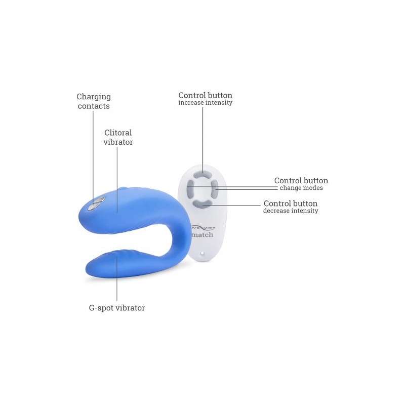 Δονητής για ζευγάρια We-Vibe Match