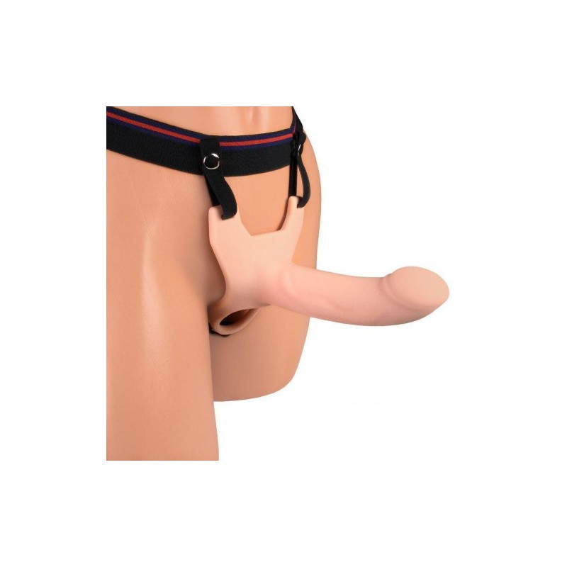 Ανδρικό στραπόν You2Toys με τρύπα στο ντίλντο μανίκι μέτριο 16 εκ