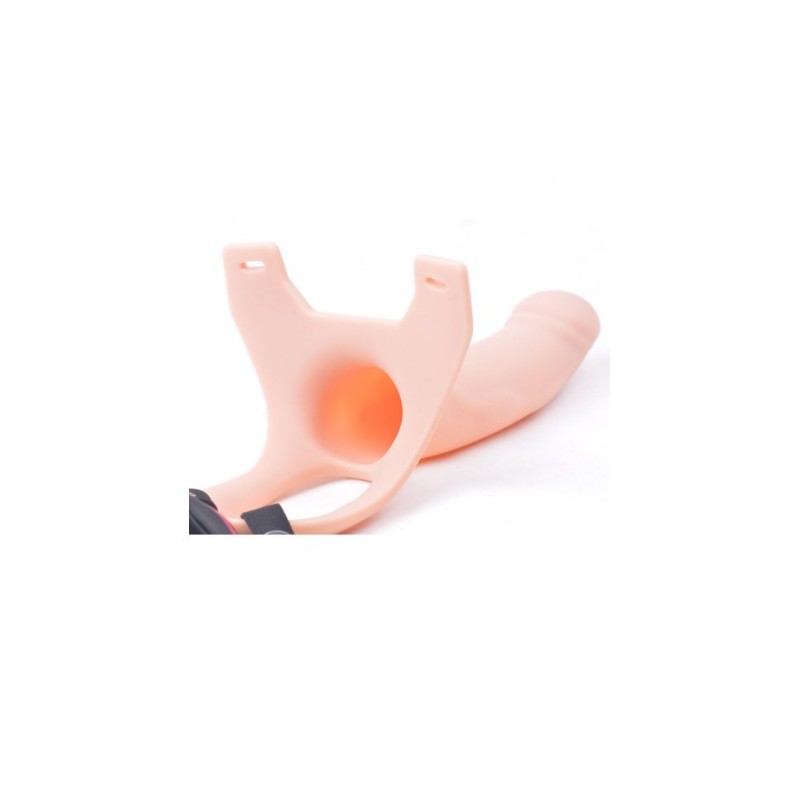 Ανδρικό στραπόν You2Toys με τρύπα στο ντίλντο μανίκι μέτριο 16 εκ