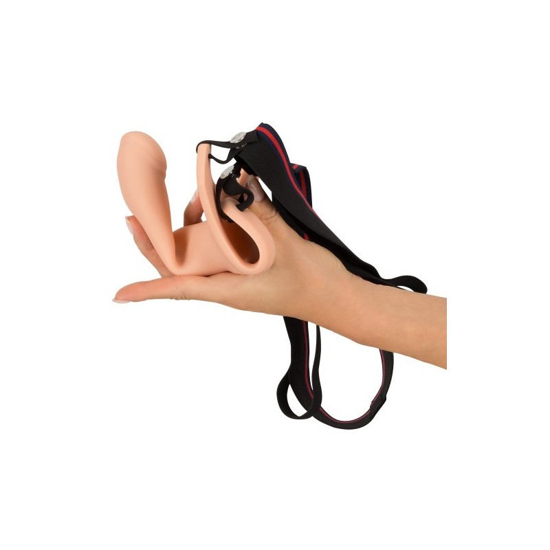 Ανδρικό στραπόν You2Toys με τρύπα στο ντίλντο μανίκι μέτριο 16 εκ