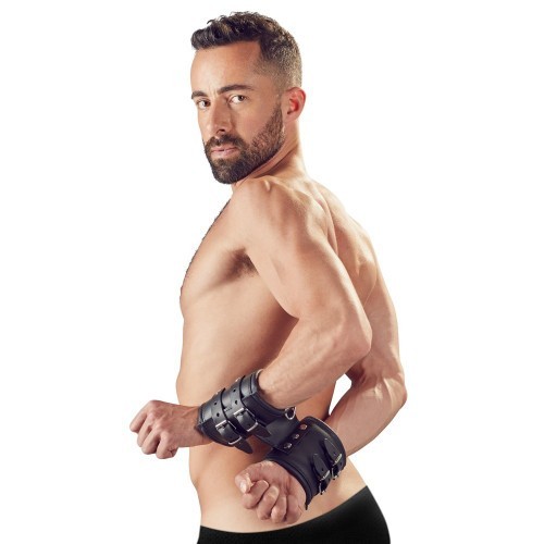 Βαριάς χρήσης δερμάτινα δεσμά χεριών ZADO