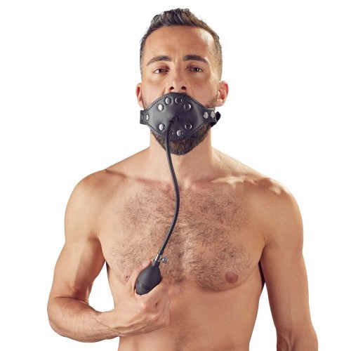 ZADO Bondage inflatable leather Gag