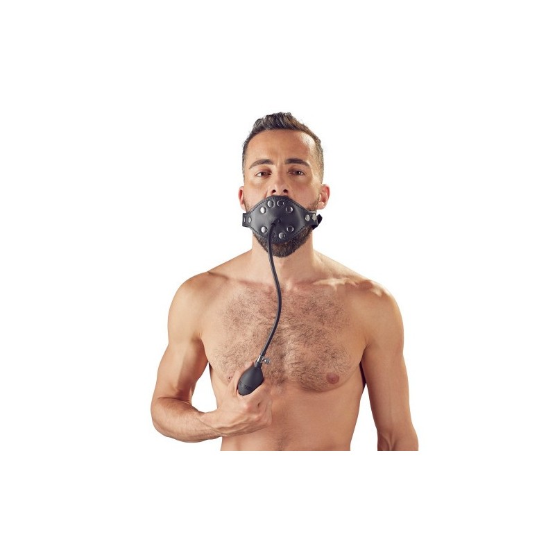 ZADO Bondage inflatable leather Gag