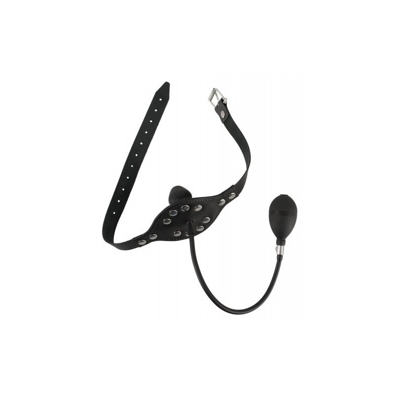 ZADO Bondage inflatable leather Gag