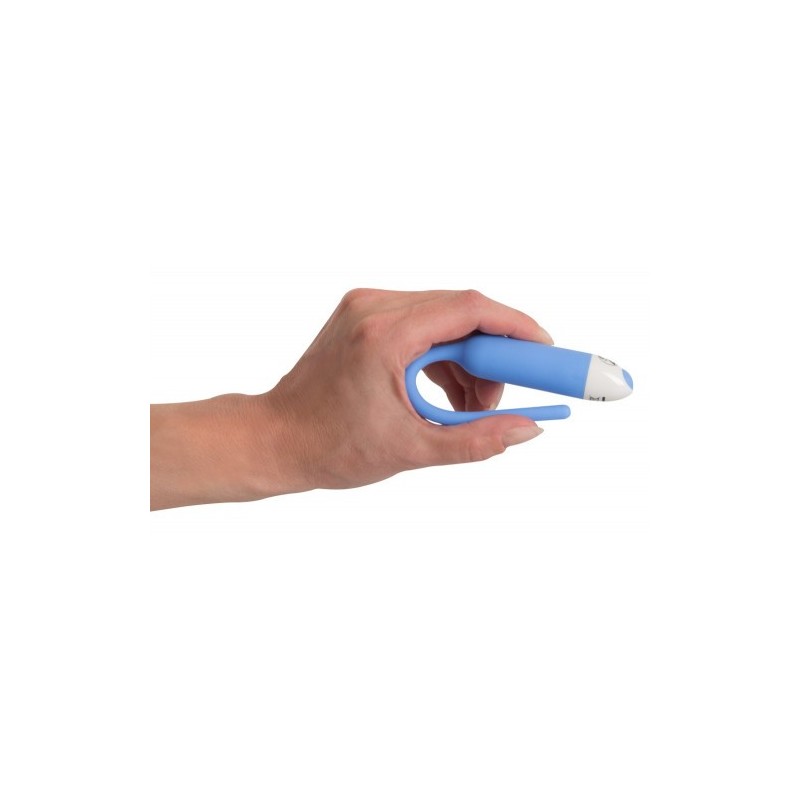 Blue Silicone vibrating Dilator You2Toys