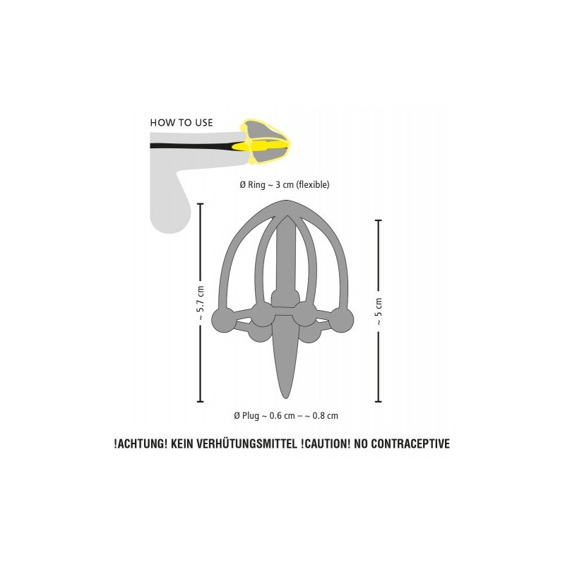 Penis Plug with Glans Cage You2Toys