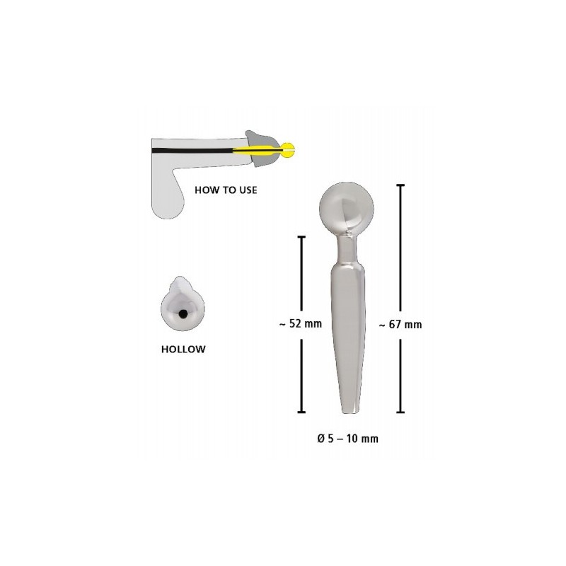 Penis urethral Plug Cum-Thru You2Toys