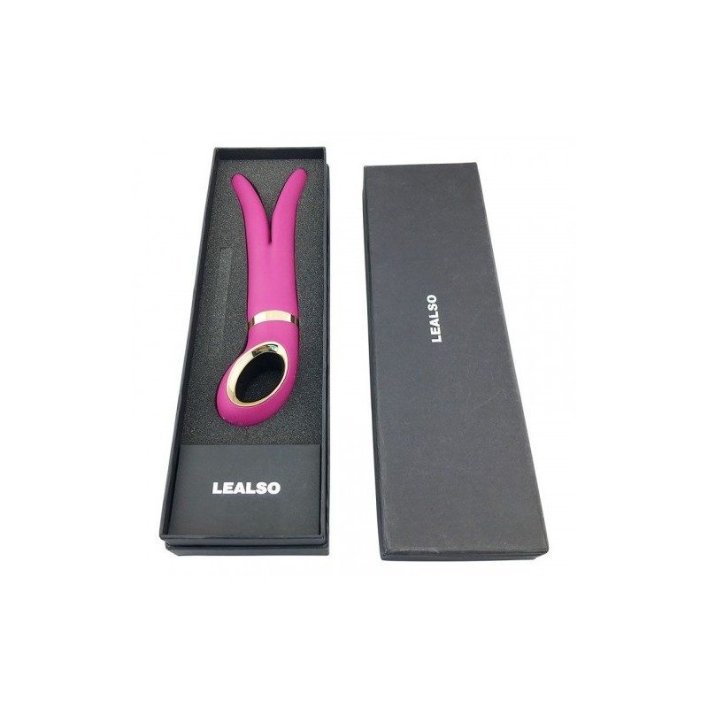 Διακριτικός δονητής Ζευς πολυ-εργαλείο για Ζευγάρια Ροζ