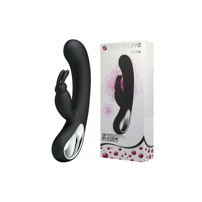 Δονητής κλειτορίδας και σημείου G Pretty Love Webb