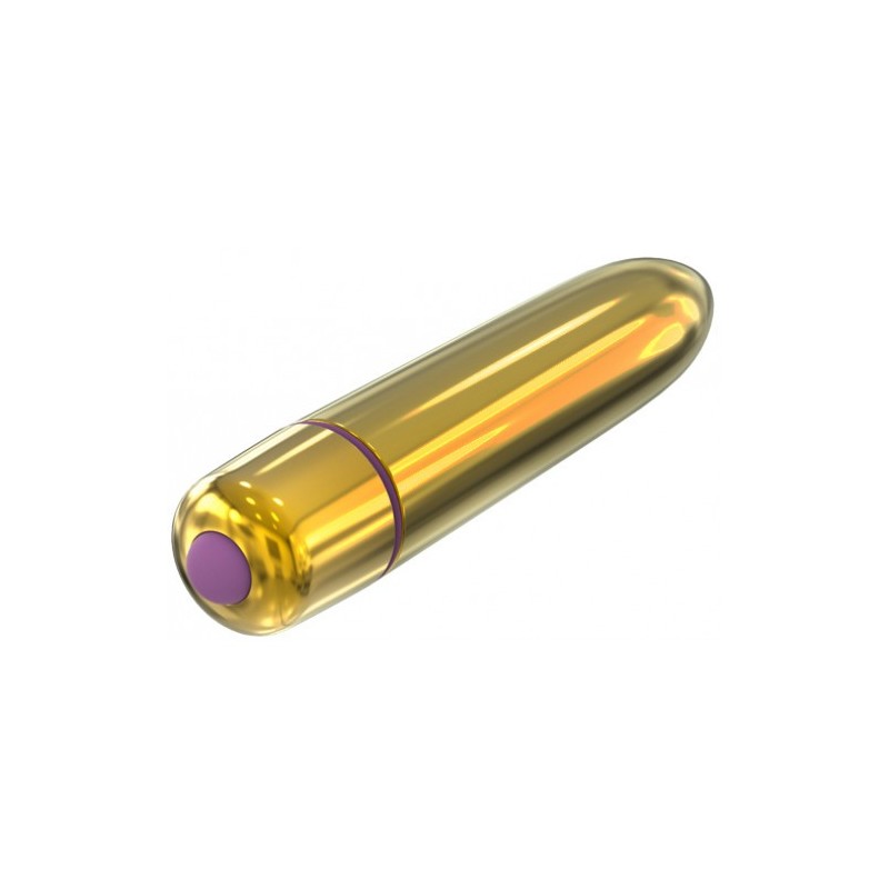 Μικρή βολίδα δονητής σε Χρυσό 9 εκ