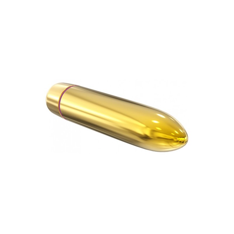 Μικρή βολίδα δονητής σε Χρυσό 9 εκ