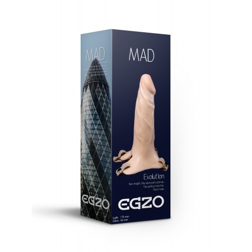 Egzo FH008 Hollow Strap-on 17 cm